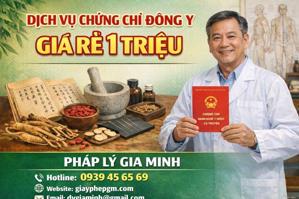 Bảng giá chứng chỉ hành nghề dược