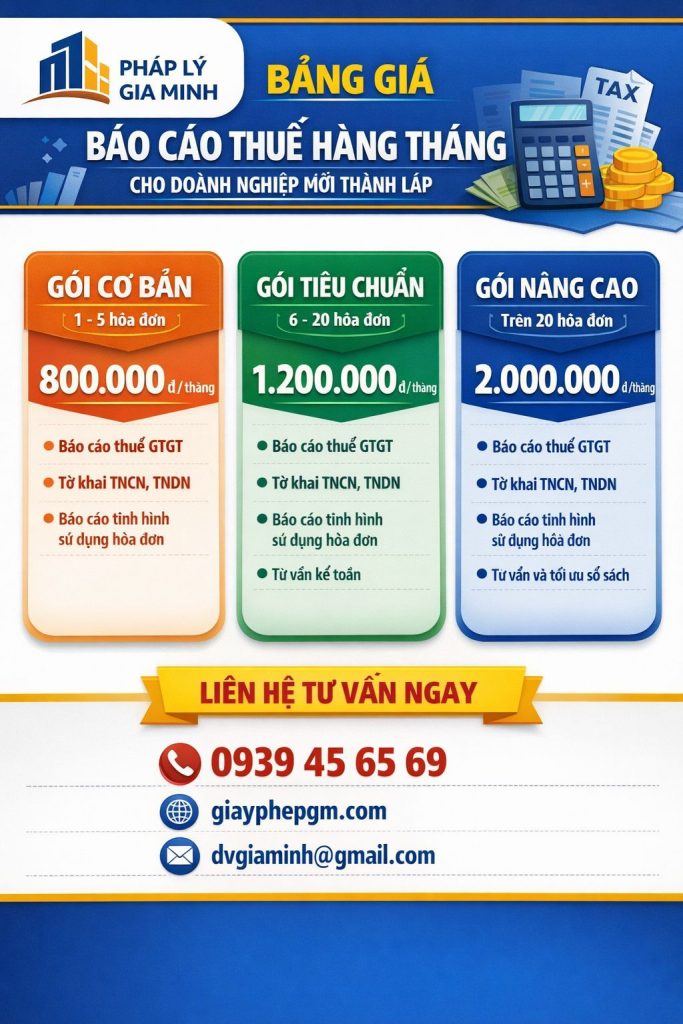  chi phí thuê kế toán công ty thương mại 