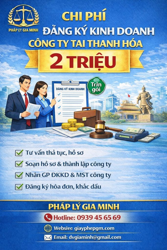 Chi phí phát sinh tại Thanh Hóa