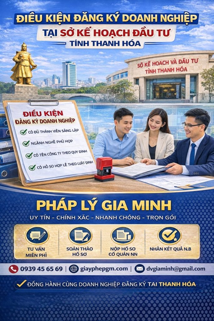 Chi phí thành lập công ty tại Thanh Hóa