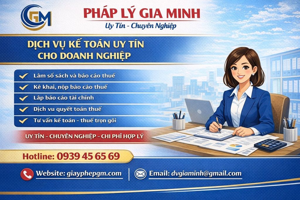 dịch vụ kế toán cho công ty mới thành lập