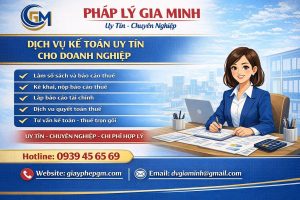 dịch vụ kế toán cho công ty mới thành lập