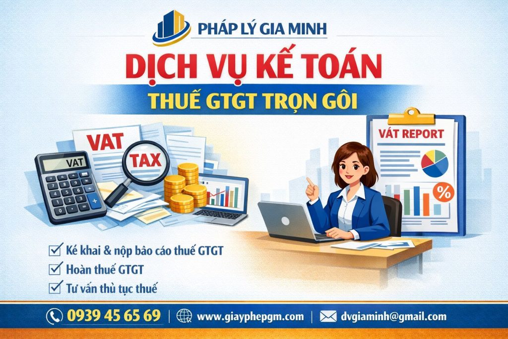 dịch vụ kế toán cho công ty thương mại