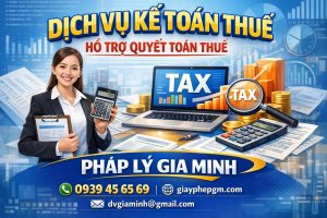 dịch vụ quyết toán thuế cuối năm