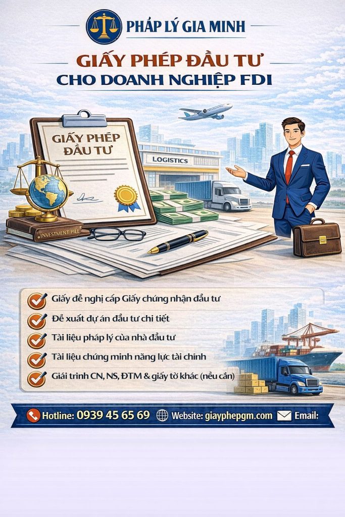 Xin giấy chứng nhận đăng ký đầu tư tại Nghệ An 