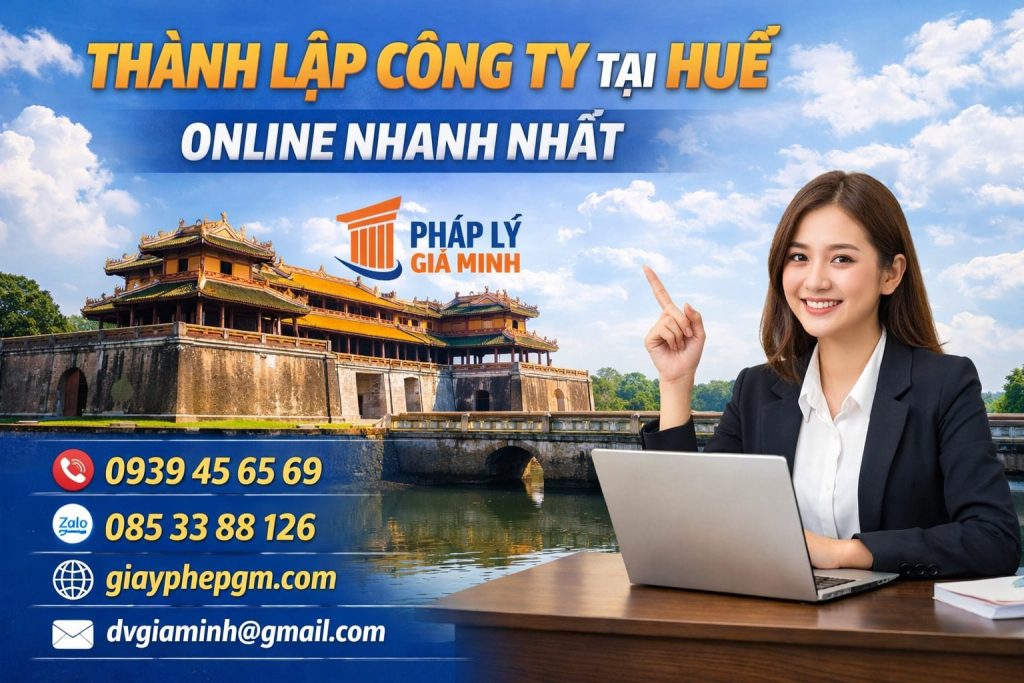 Mở doanh nghiệp sản xuất hàng tiêu dùng tại Huế uy tín, đúng thủ tục