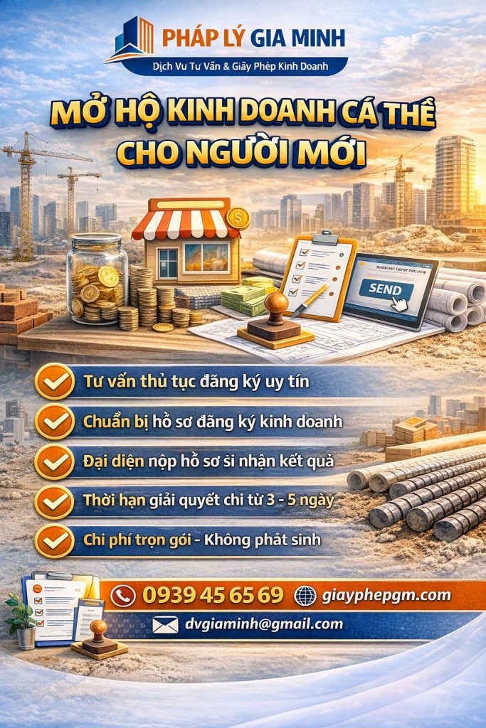 Quy trình mở hộ kinh doanh tại TPHCM từng bước dễ hiểu