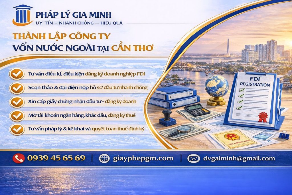thành lập công ty có vốn đầu tư nước ngoài tại gia lai