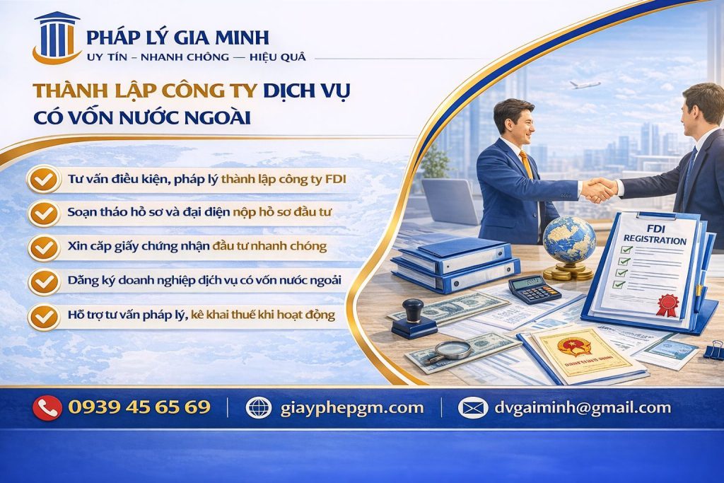 thành lập công ty có vốn đầu tư nước ngoài tại hà tĩnh