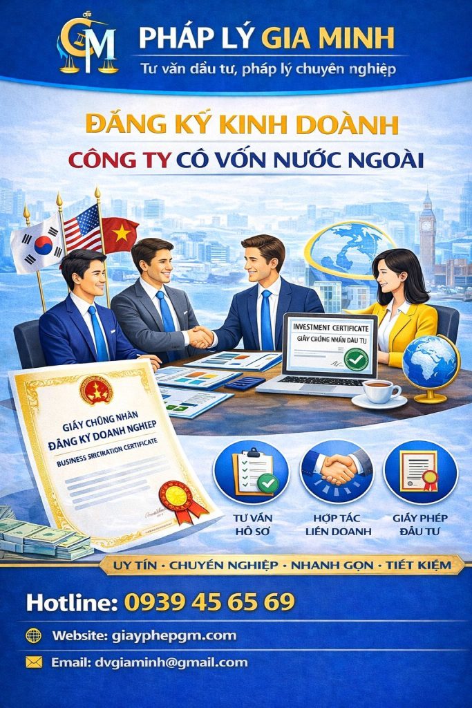 Dịch vụ hỗ trợ thành lập công ty có vốn đầu tư nước ngoài tại Khánh Hòa uy tín