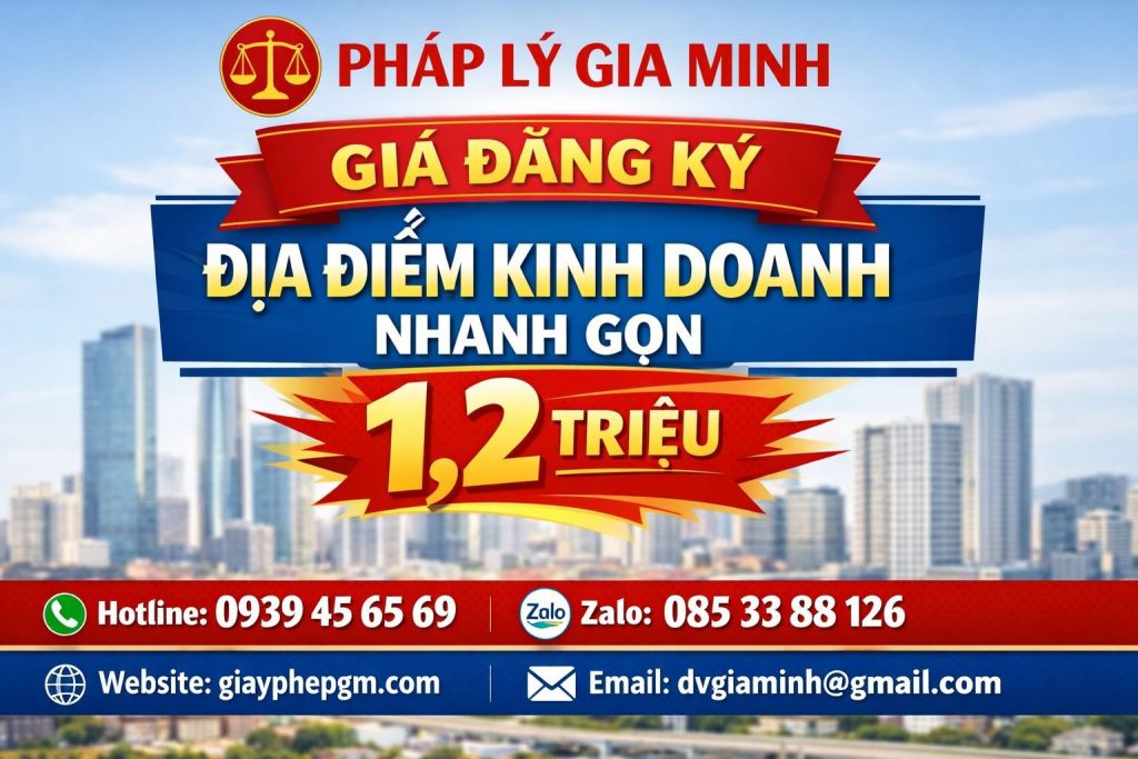 Chi phí thành lập địa điểm kinh doanh tại Nghệ An bao nhiêu