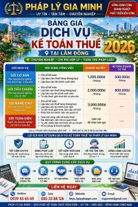 chi phí thuê dịch vụ kế toán tại lâm đồng là bao nhiêu