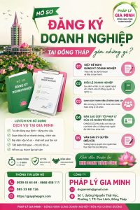 đăng ký công ty dịch vụ ăn uống đồng tháp