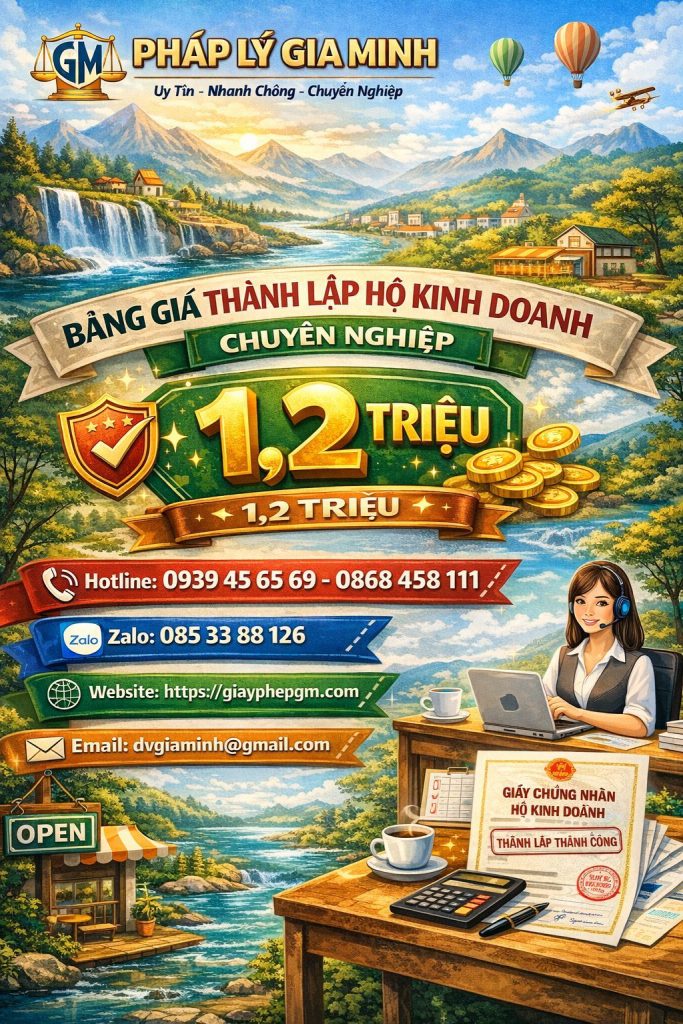 dịch vụ đăng ký hộ kinh doanh tại đức trọng