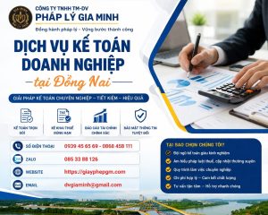 dịch vụ hoàn thiện sổ sách kế toán tại đồng nai