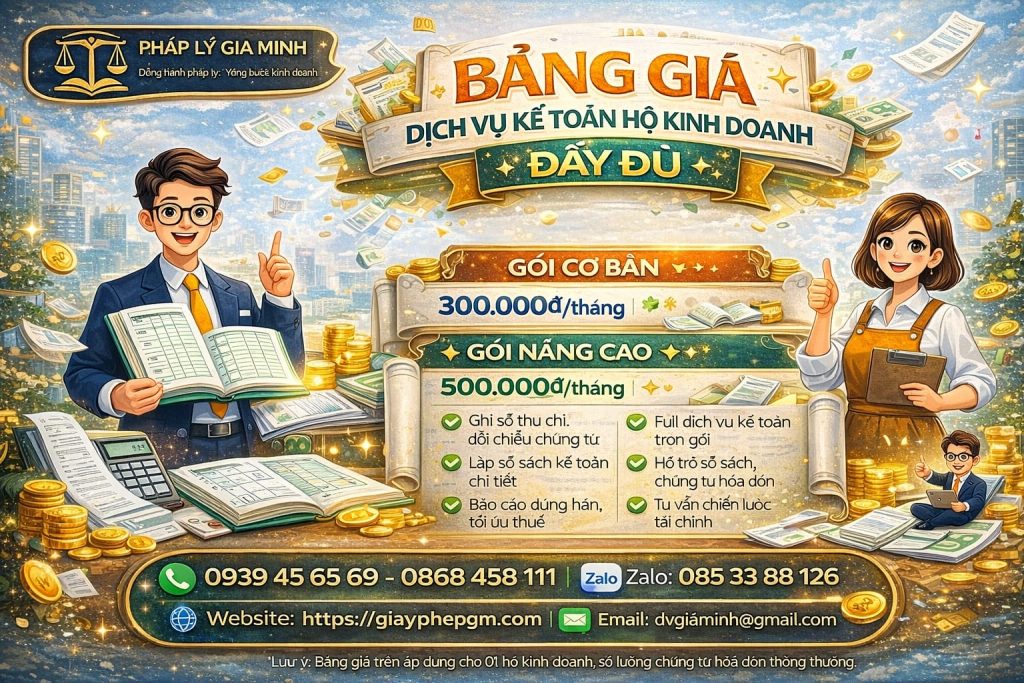 dịch vụ kế toán hộ kinh doanh tại sơn la
