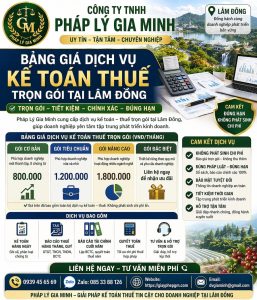 dịch vụ kế toán tại lâm đồng