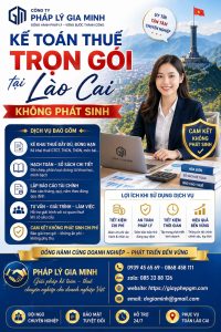 dịch vụ làm sổ sách kế toán tại lào cai