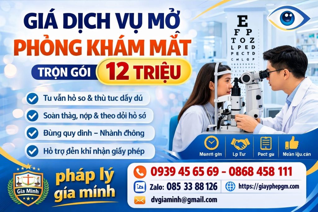dich vụ pháp lý khám mắt tư nhân tại bắc ninh