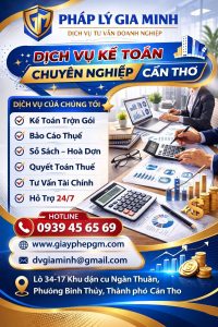 dịch vụ sổ sách kế toán tại cần thơ