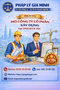 dịch vụ thành lập công ty vật liệu xây dựng tại tphcm