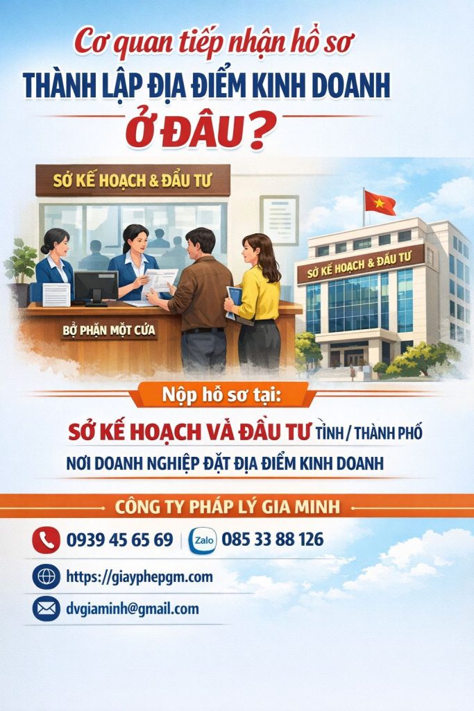 Dịch vụ thành lập địa điểm kinh doanh tại Bắc Ninh uy tín