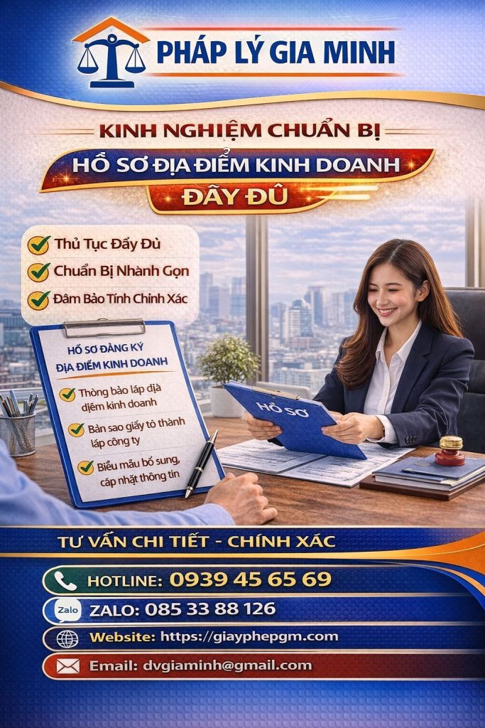 Dịch vụ thành lập địa điểm kinh doanh tại Lâm Đồng uy tín