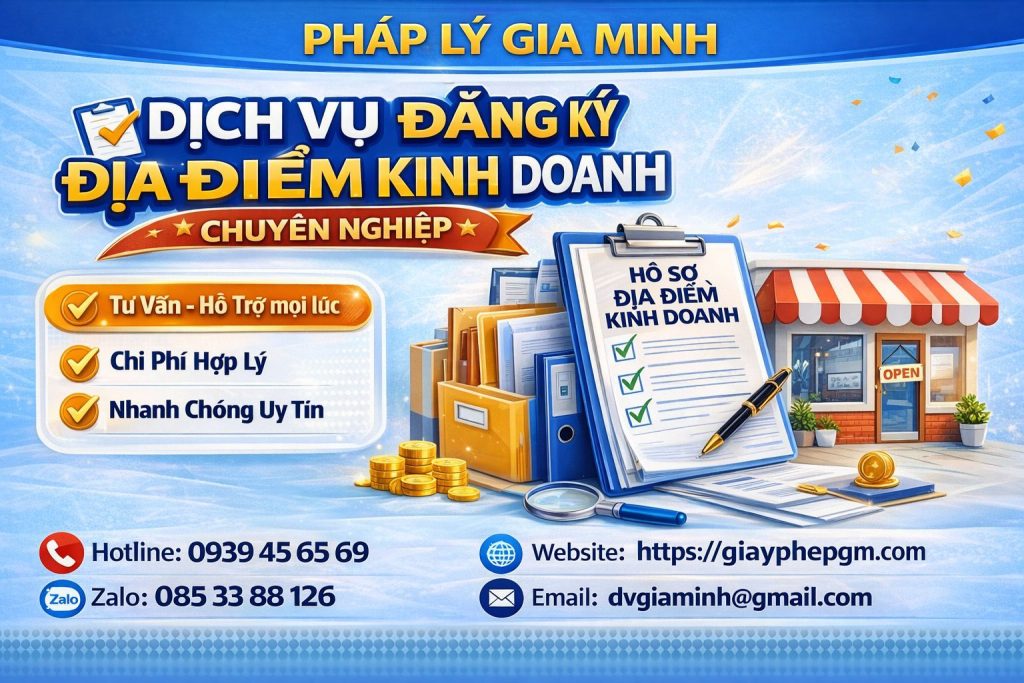 Dịch vụ thành lập địa điểm kinh doanh tại Quảng Trị uy tín