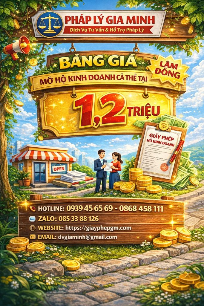 dịch vụ thành lập hộ kinh doanh tại bảo lộc