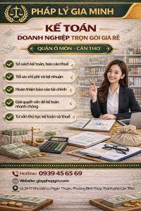 dọn dẹp sổ sách kế toán tại cần thơ