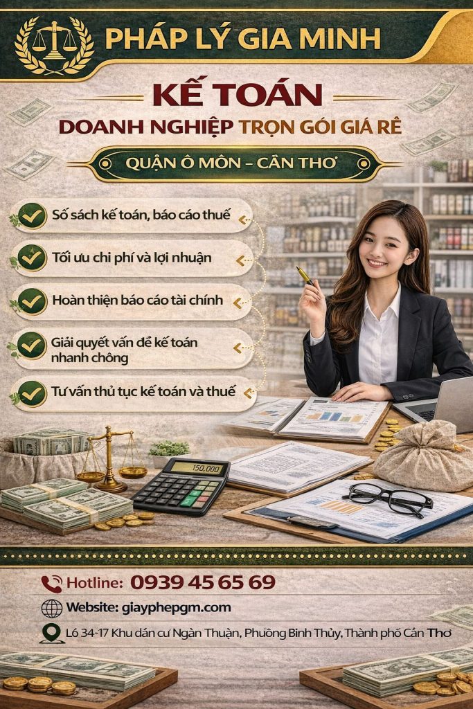 dọn dẹp sổ sách kế toán tại cần thơ