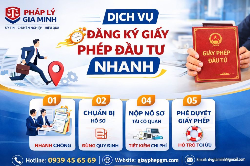 Giấy chứng nhận đăng ký đầu tư