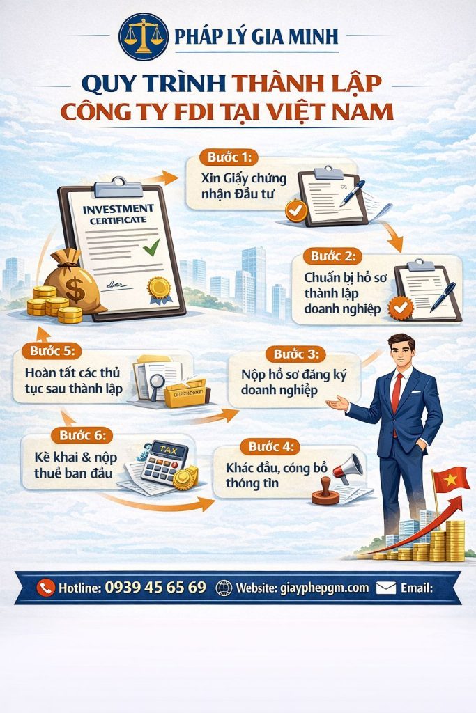 Giấy phép đầu tư công ty vốn nước ngoài