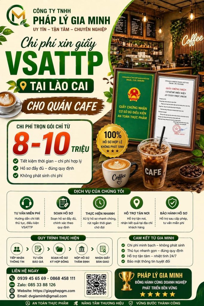 giấy vệ sinh an toàn thực phẩm tại lào cai