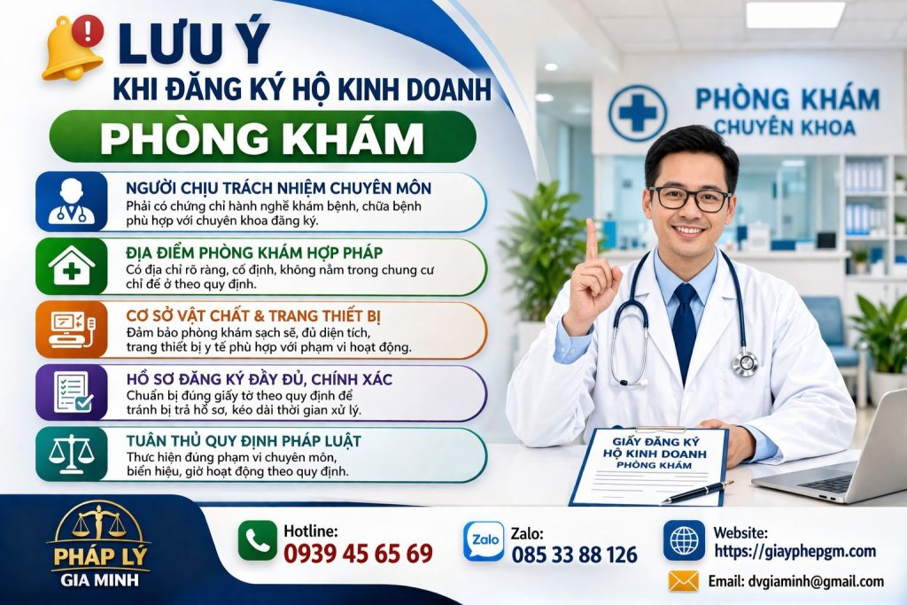 hồ sơ mở phòng khám Bình Dương