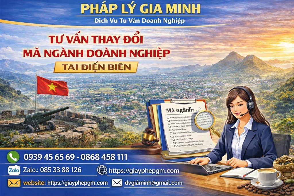 hướng dẫn thay đổi ngành nghề kinh doanh tại điện biên