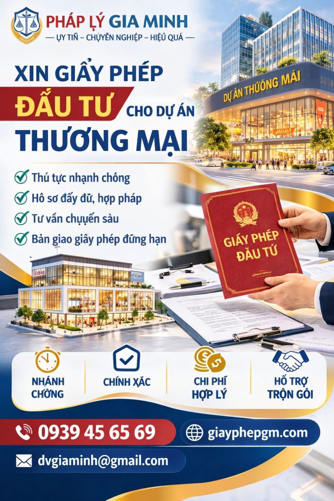 hướng dẫn xin giấy chứng nhận đầu tư dự án mới thành lập