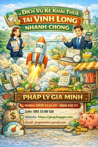 kê khai thuế ban đầu ở vĩnh long cho công ty mới