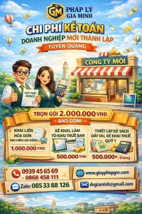 kế toán báo cáo quý tại tuyên quang