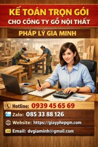kế toán thuế cho doanh nghiệp sản xuất gỗ