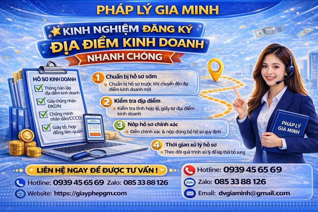 Mở địa điểm kinh doanh tại Quảng Trị đúng quy định
