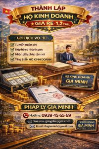 Mở hộ kinh doanh phòng khám mắt tại hải phòng