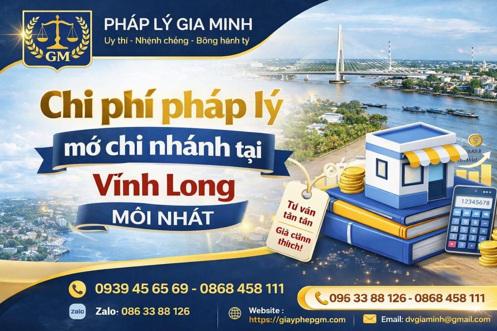 thành lập chi nhánh công ty một thành viên tại vĩnh long