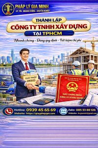 thủ tục mở công ty xây dựng dân dụng tại tphcm