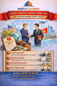 thủ tục xin giấy chứng nhận đầu tư theo luật đầu tư