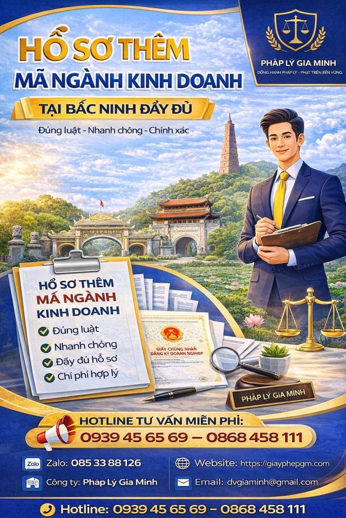 Tư vấn cập nhật mã ngành tại Bắc Ninh đúng luật