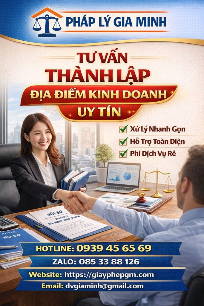 Tư vấn mở địa điểm kinh doanh tại Quảng Trị trọn gói