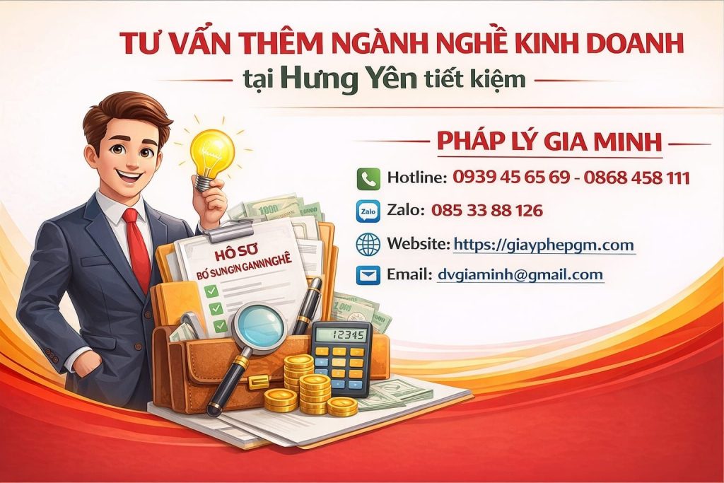 Tư vấn thêm ngành nghề kinh doanh tại Hưng Yên tiết kiệm