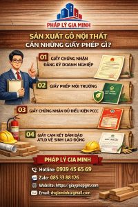 xin giấy phép môi trường cho xưởng sản xuất gỗ