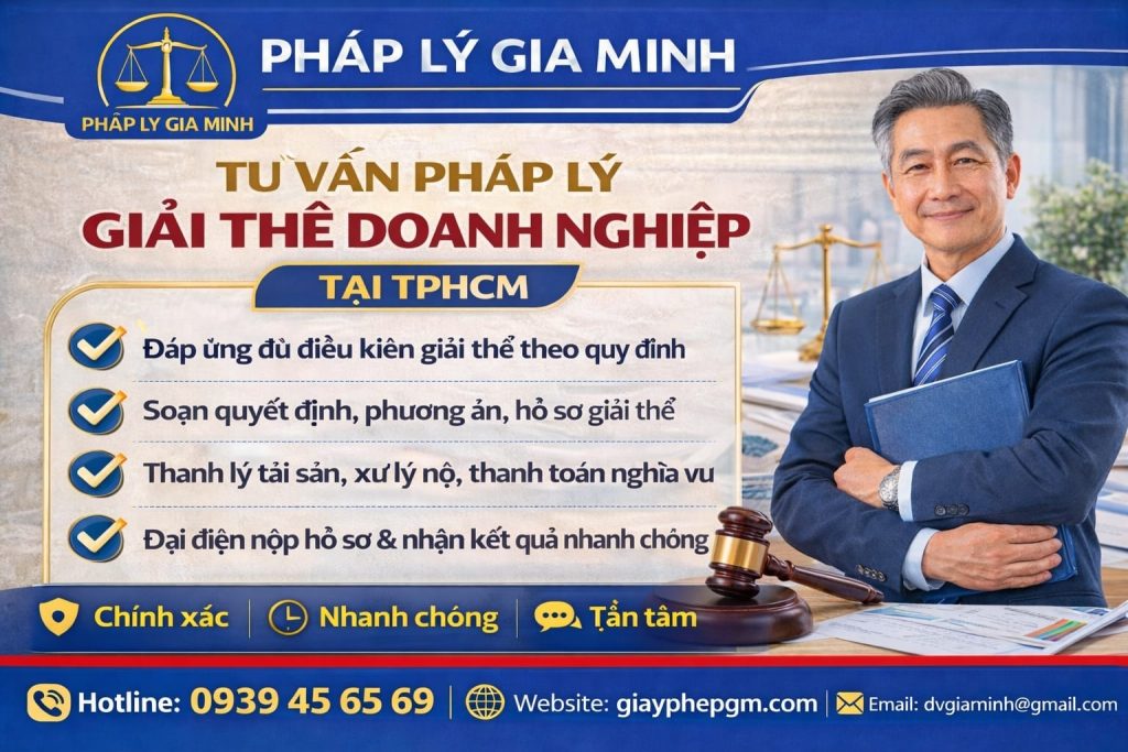 Dịch vụ giải thể công ty may mặc tại Thành phố Hồ Chí Minh